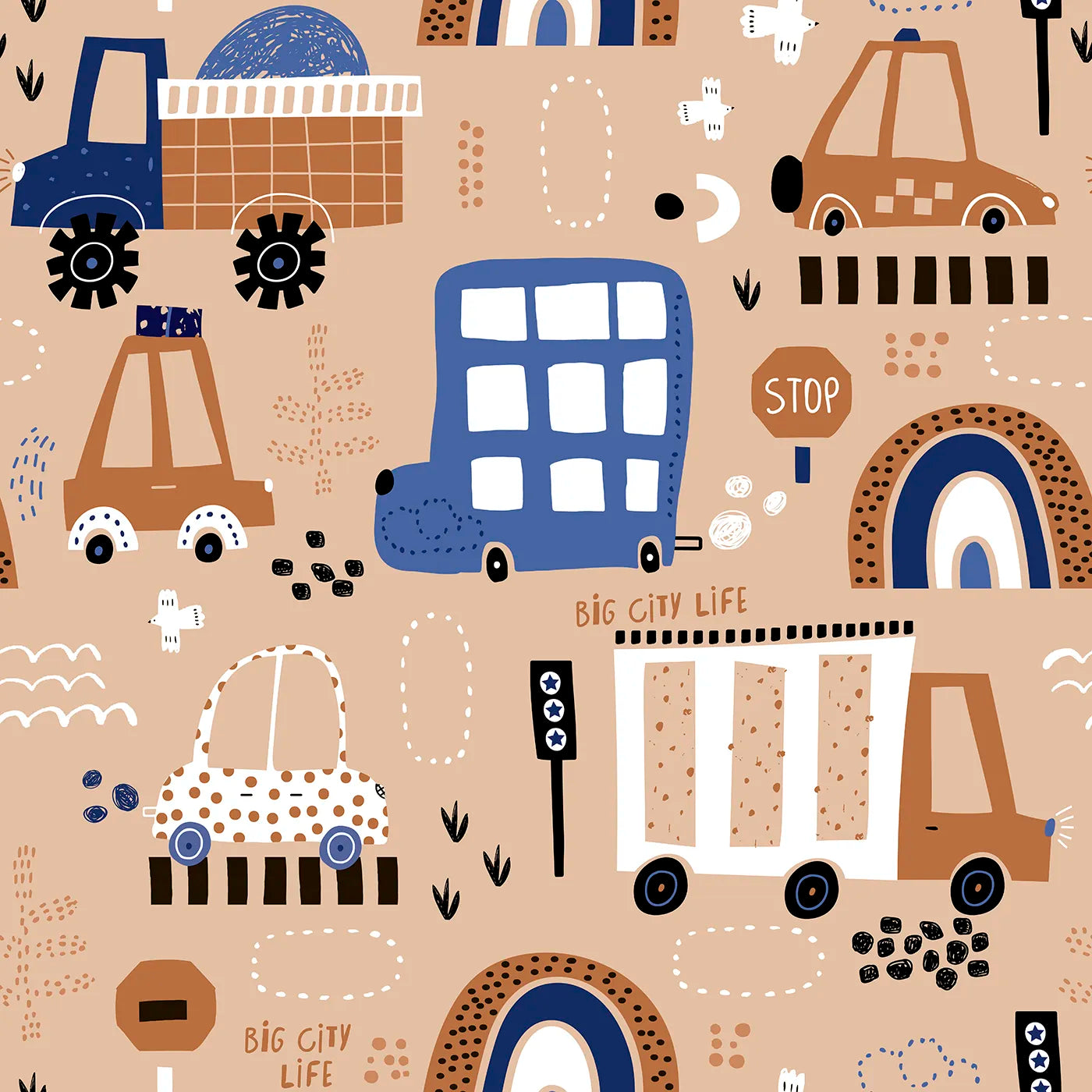 A Cheerful Commute in a Creative Town