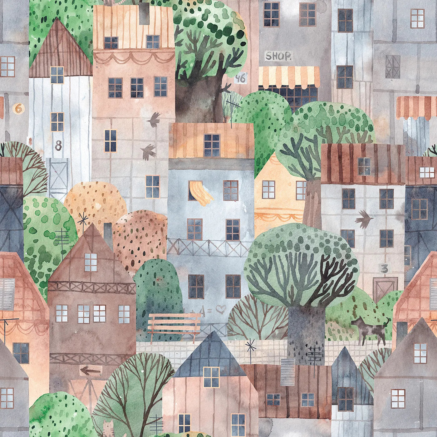 A Gentle Stroll Through a Storybook City