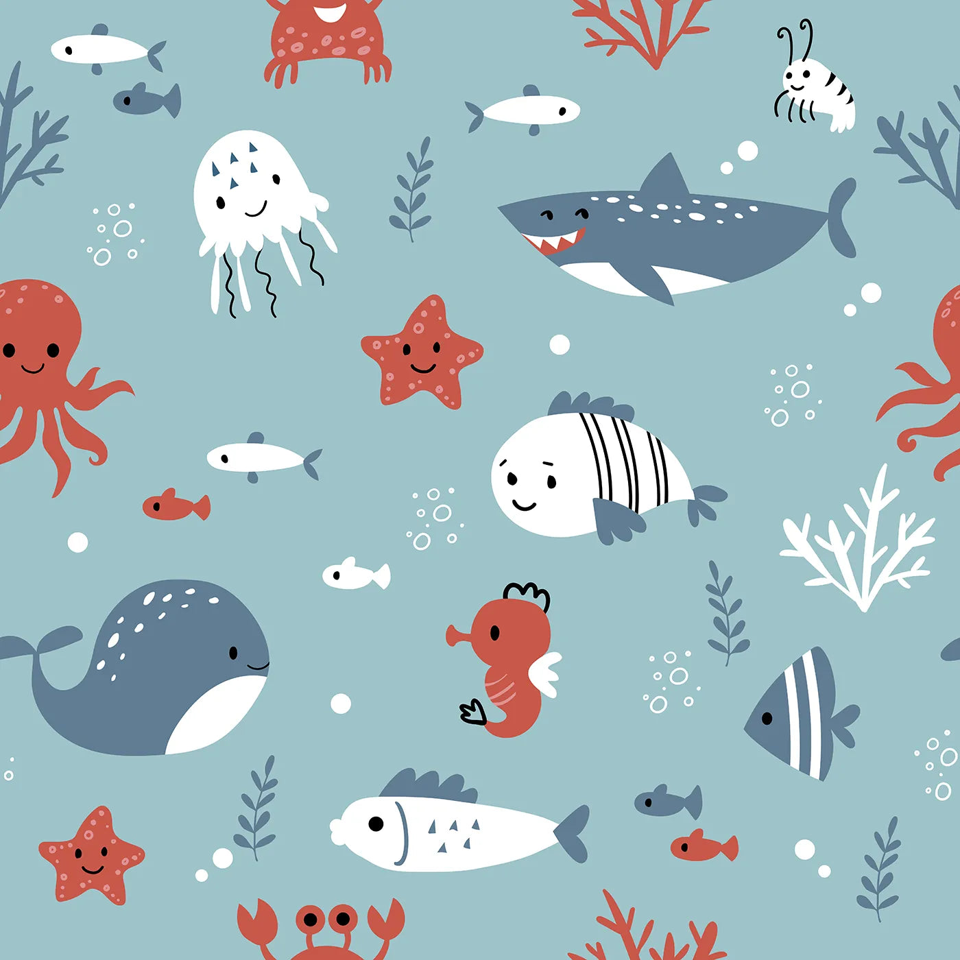 A Deep Blue Sea of Smiles