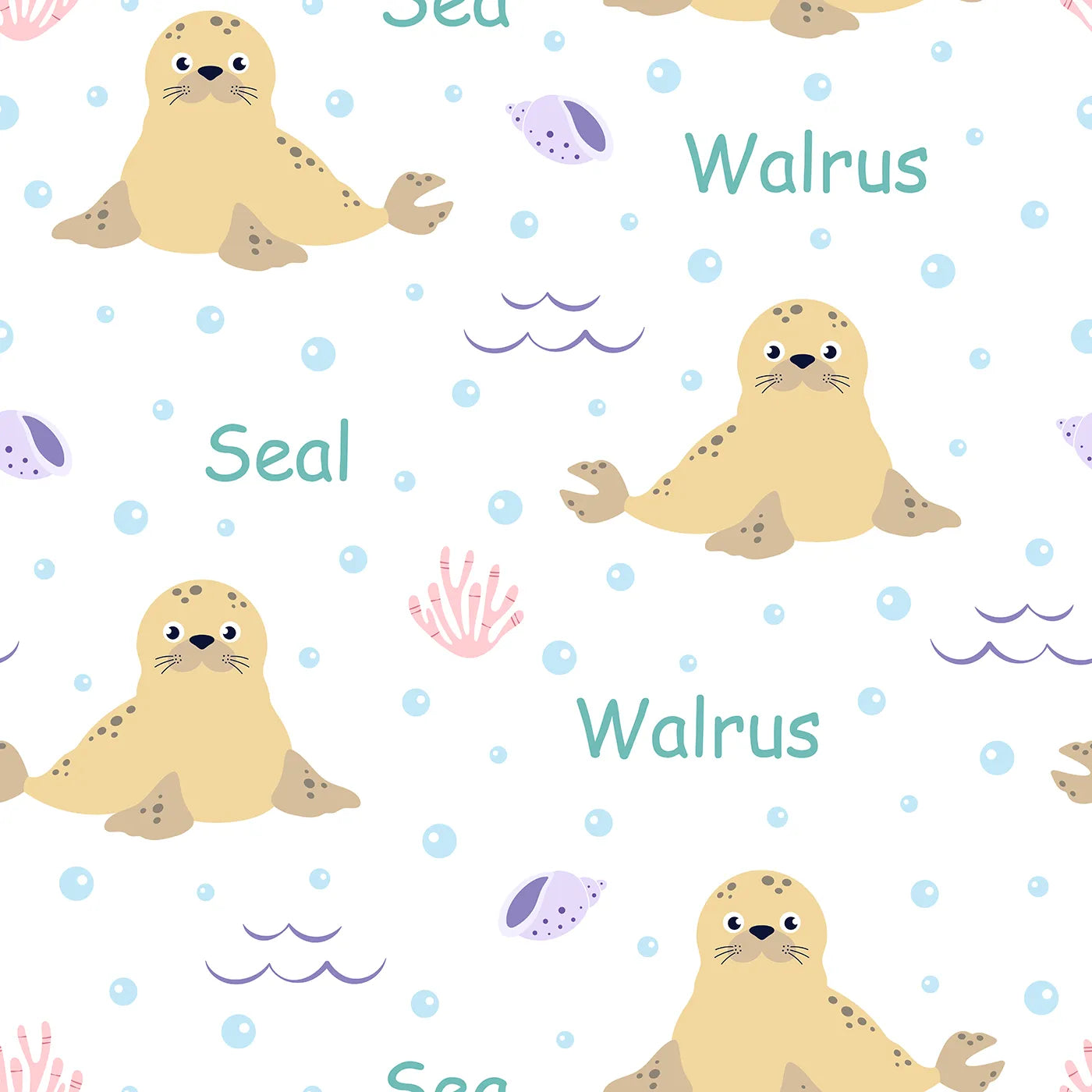 A Bubbly Hello from Some Cool Ocean Friends