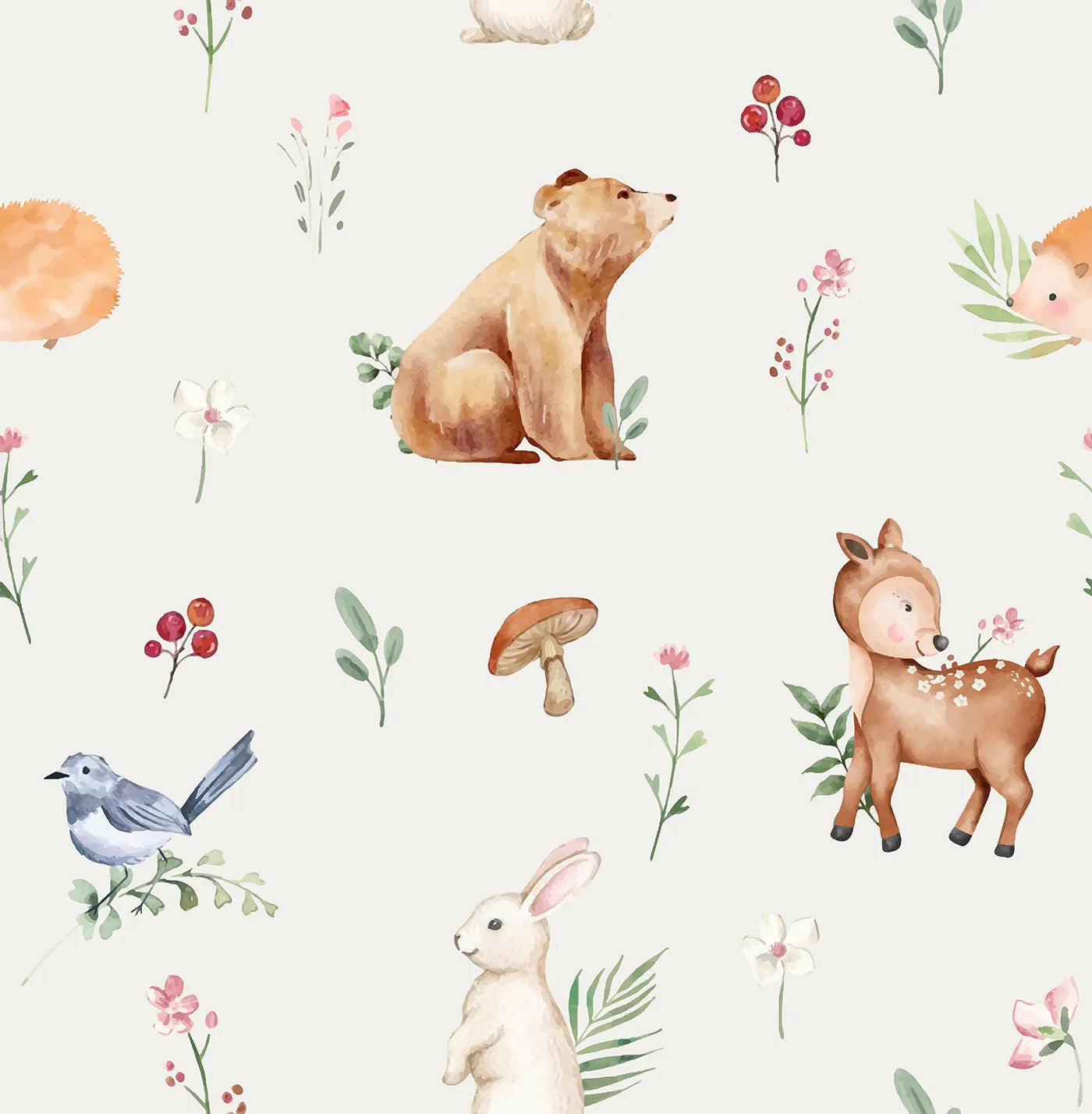 A Peaceful Page from a Storybook Forest