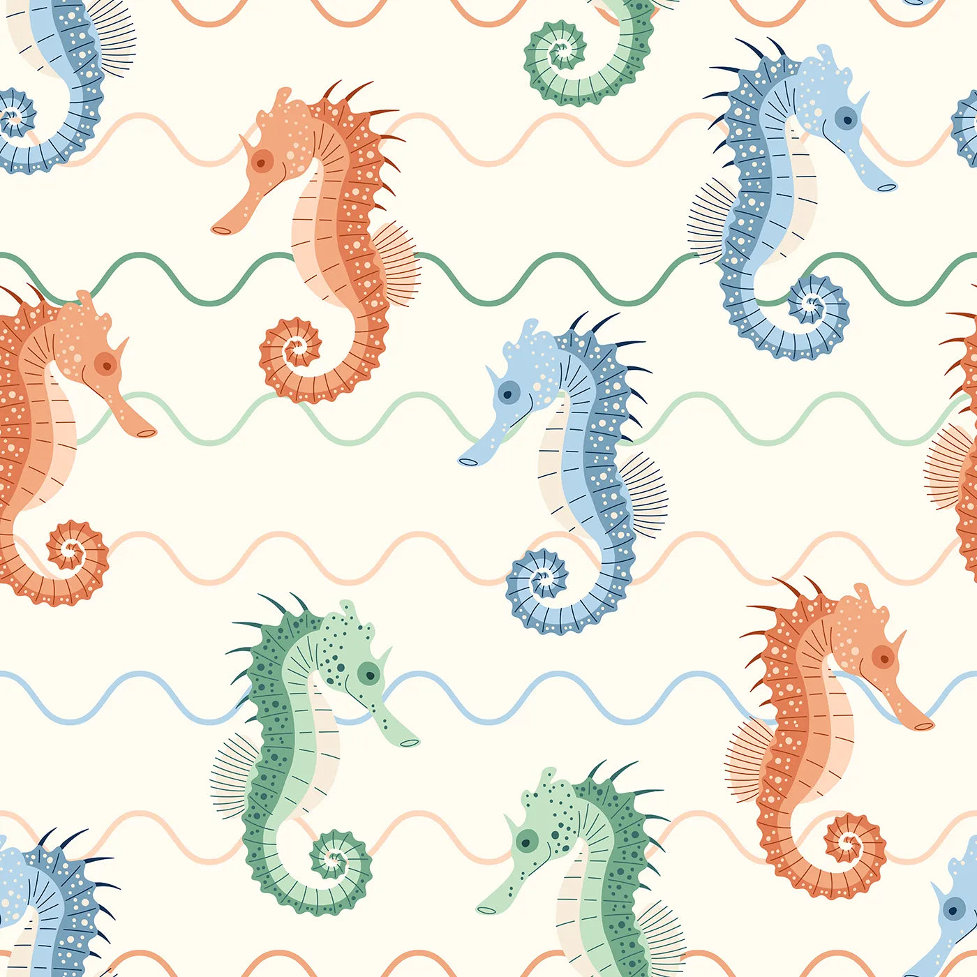 A Calm and Colorful Underwater Dance