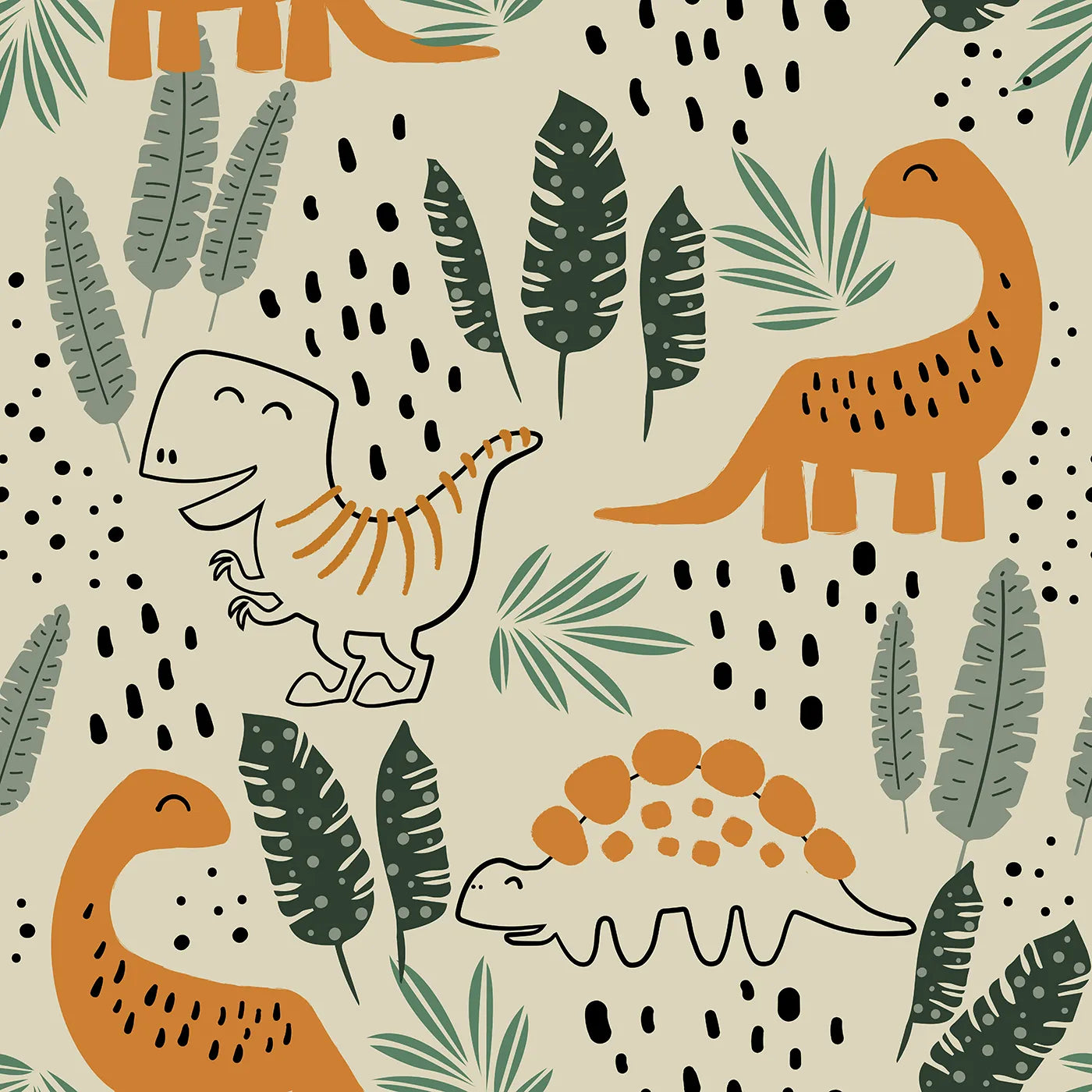 A Stylish Sketch of a Tropical Adventure