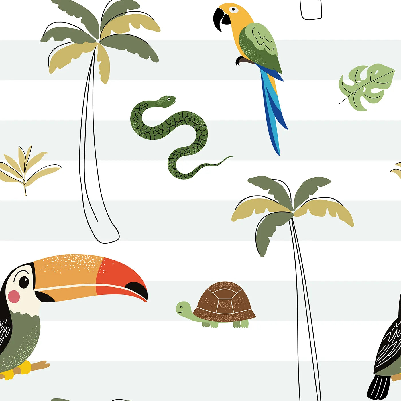 A Stylish Slither Through the Tropics