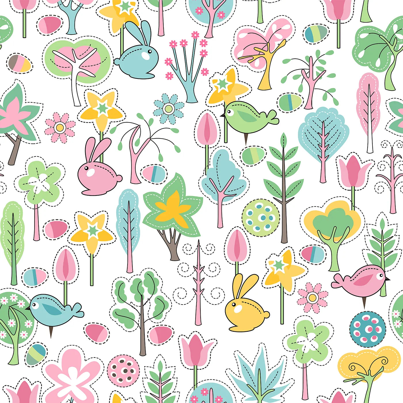 A Happy Patchwork of a Perfect Spring Day