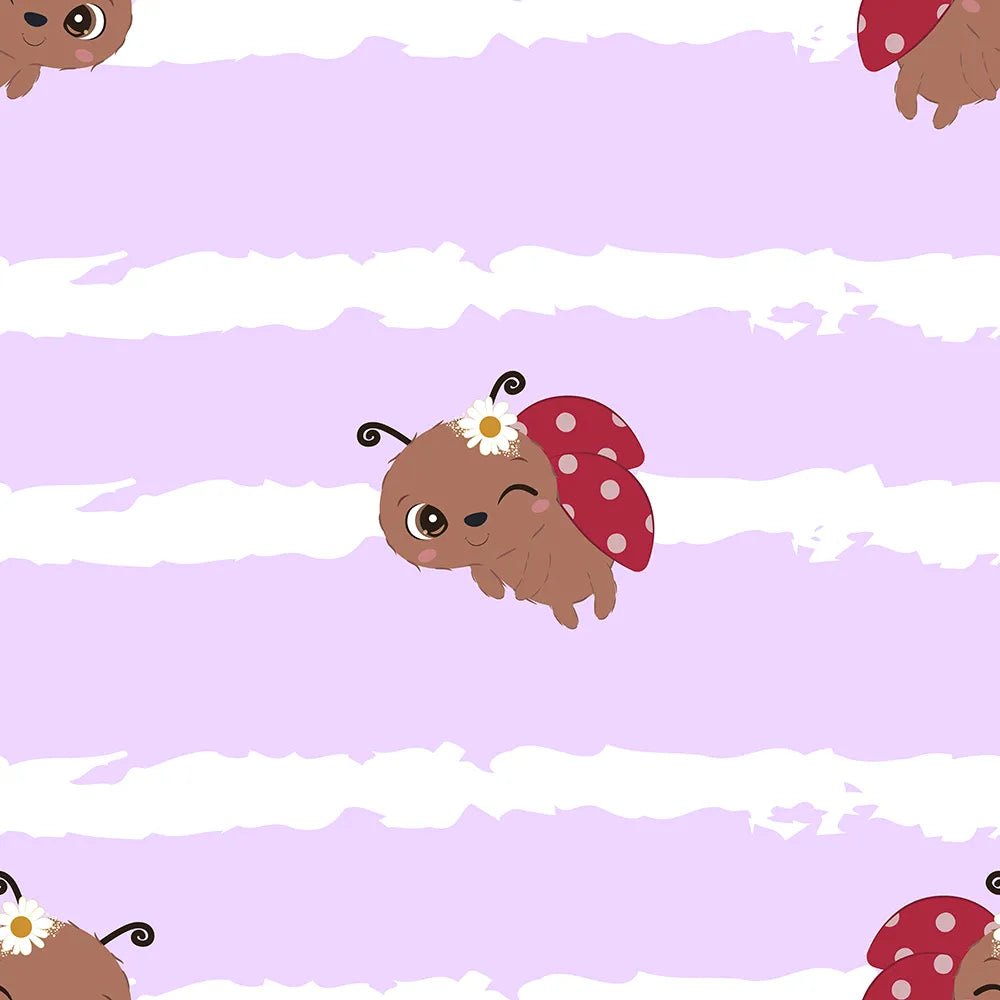 Where Playful Ladybugs Flutter and Wink