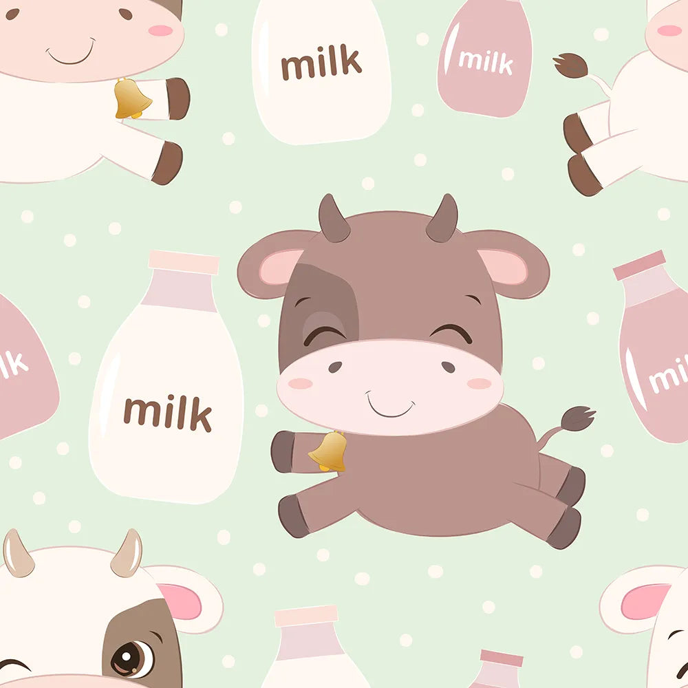 Where Gentle Cows Graze and Play All Day