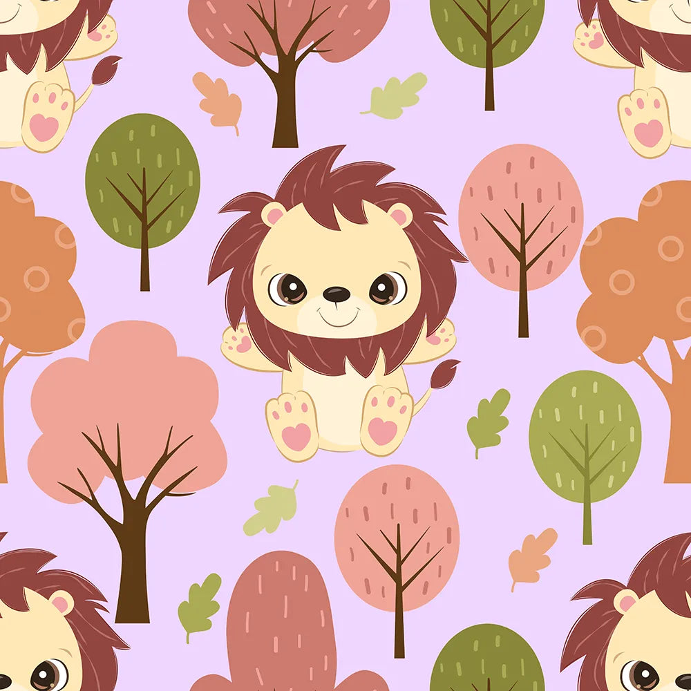 Where Little Lions Play in a Purple Meadow