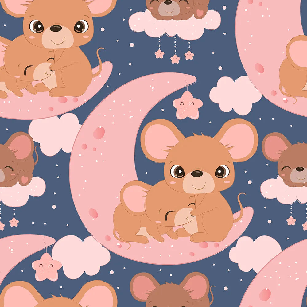 Where Little Mice Snuggle on the Moon