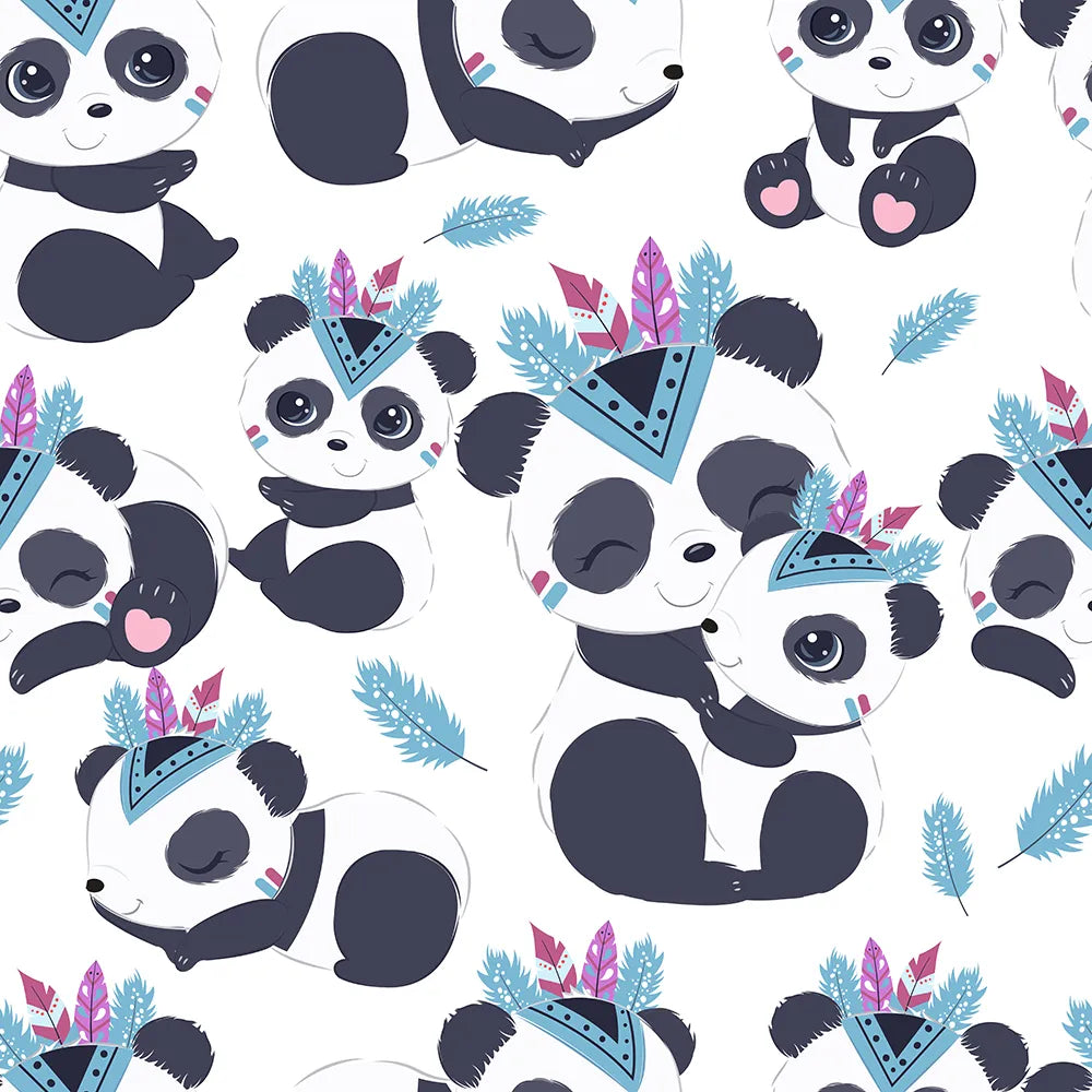 Where Feathers Dance and Panda Love Grows