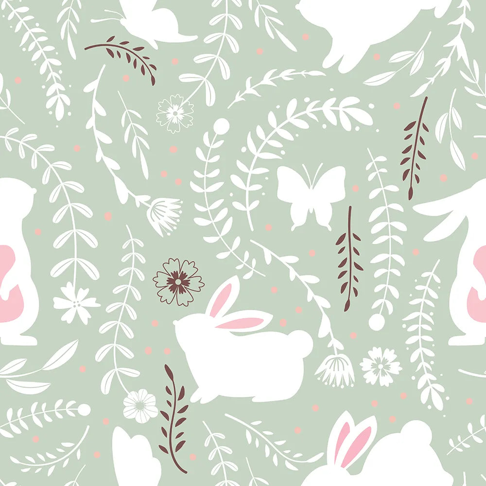 Where Bunnies Hop in a Minty Field