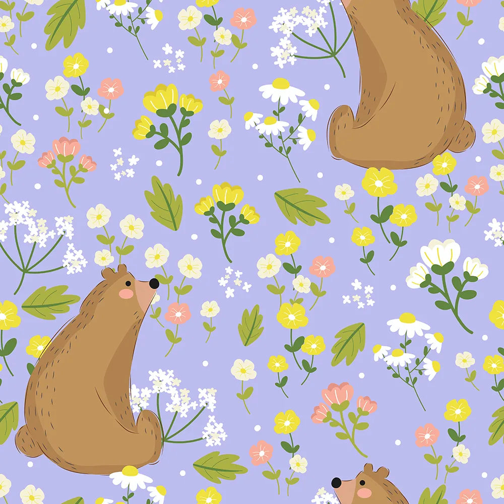 Where Bears Play in a Lavender Field