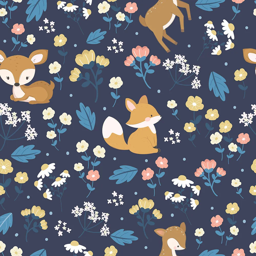 Where Foxes and Deer Play Under the Stars