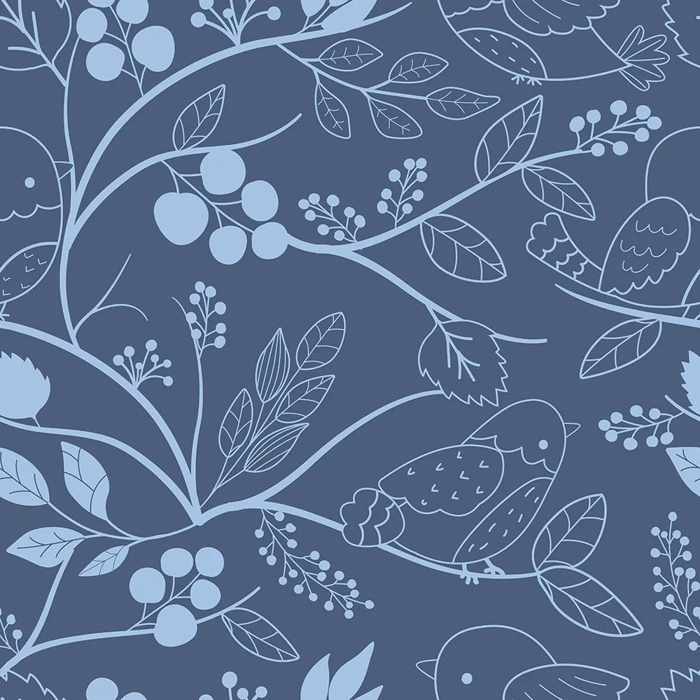 Where Gentle Birds Drift on the Breeze