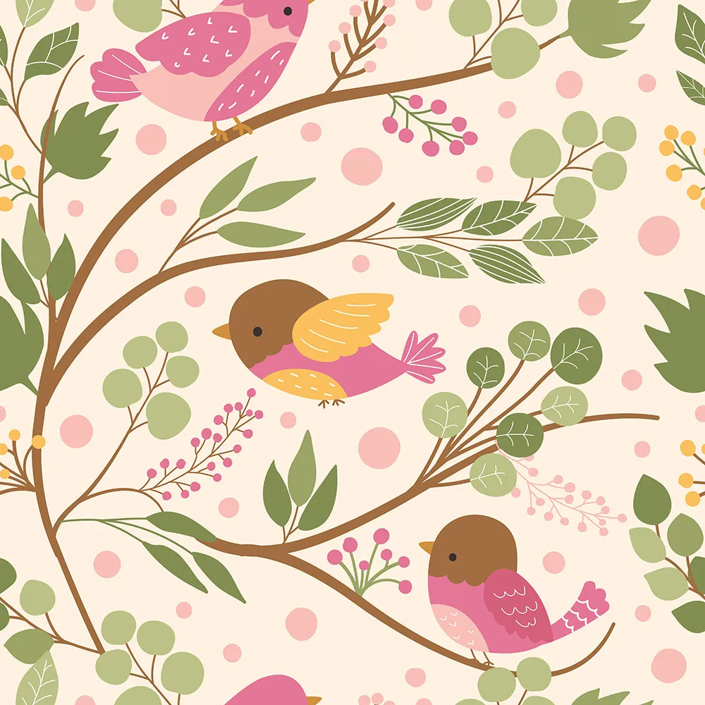 Where Little Birds Rest on Winding Branches