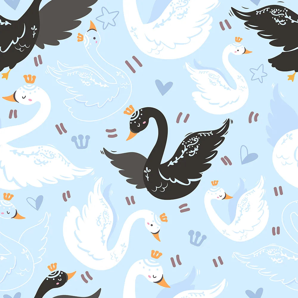 Where Swans of Every Shade Soar in Peace