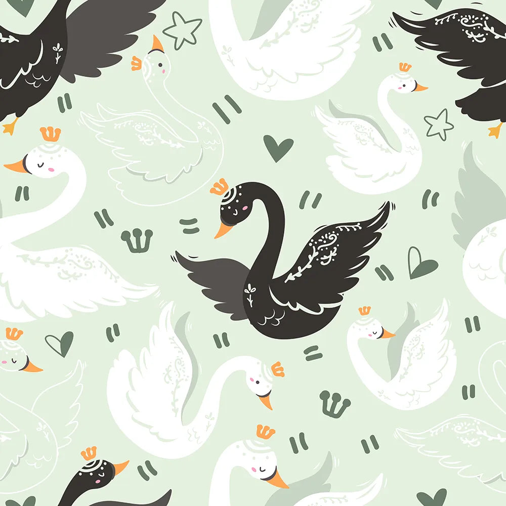 Where Royal Swans Swim in a Minty Pond