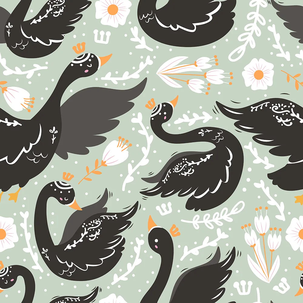 Where Royal Swans Swim in a Minty Pond