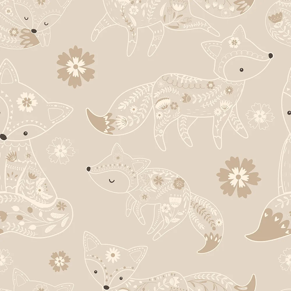 Where Little Foxes Rest Among the Flowers