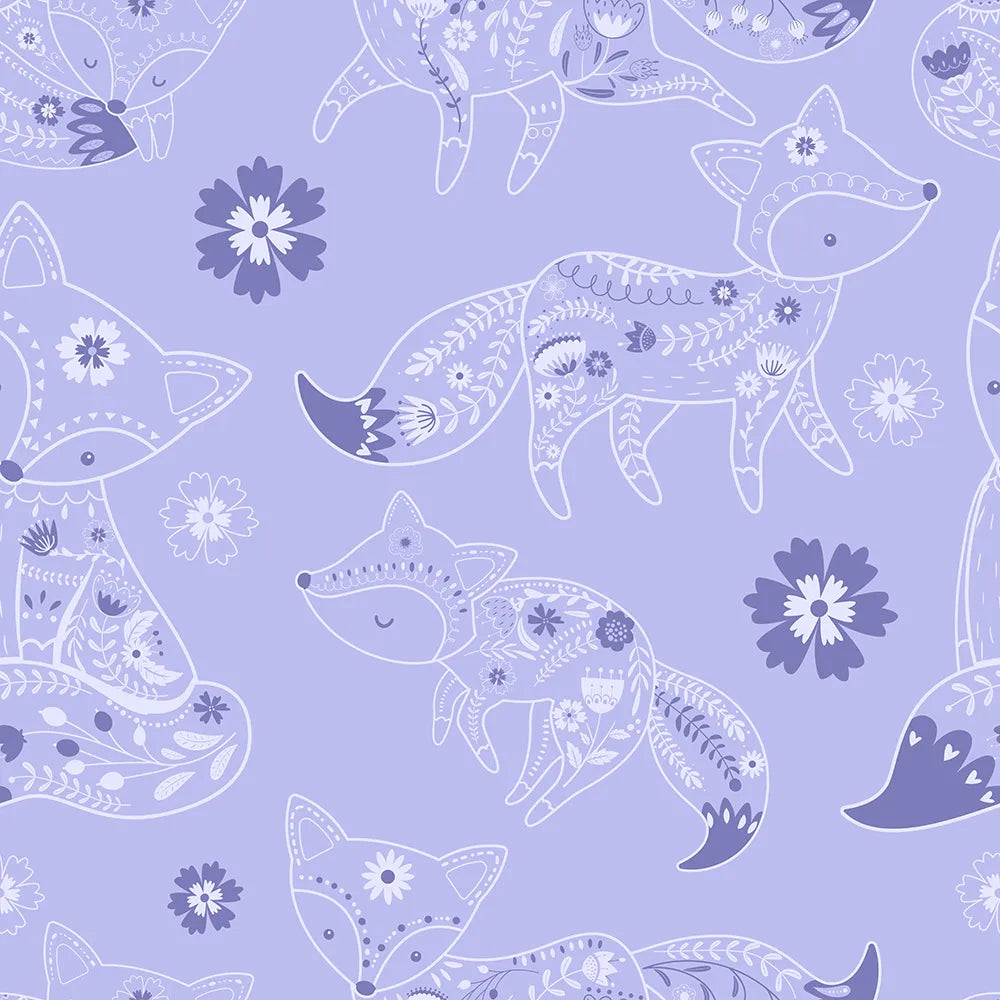 Where Foxes Play in a Lavender Field