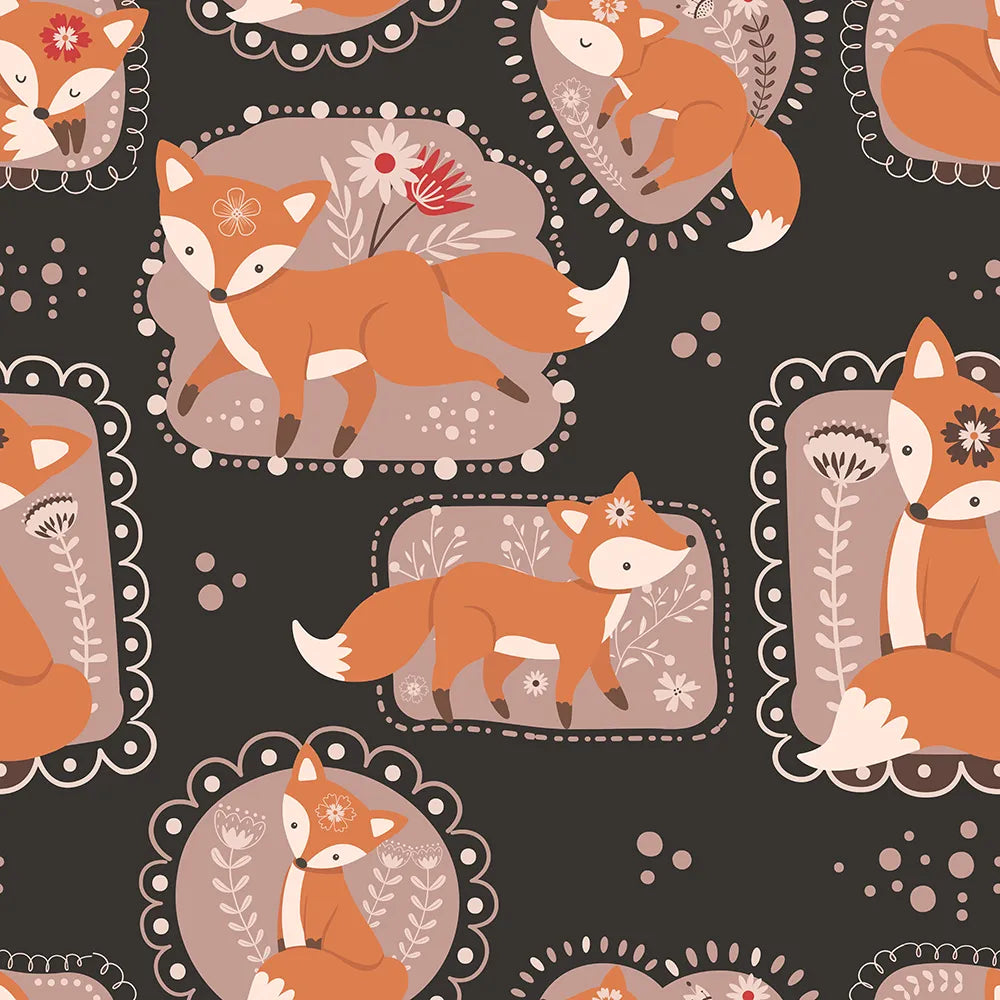 Where Elegant Foxes Flutter at Twilight