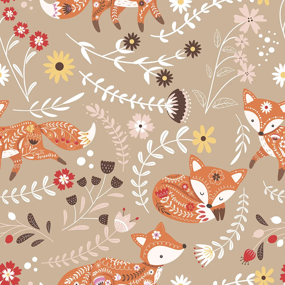 Where Little Foxes Rest Among the Flowers