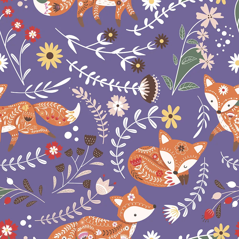 Where Foxes Play in a Lavender Field