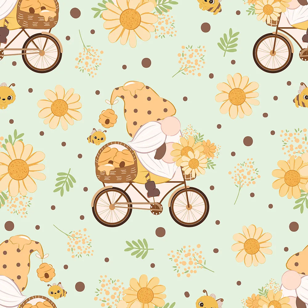 Where Little Gnomes Ride Through a Daisy Field