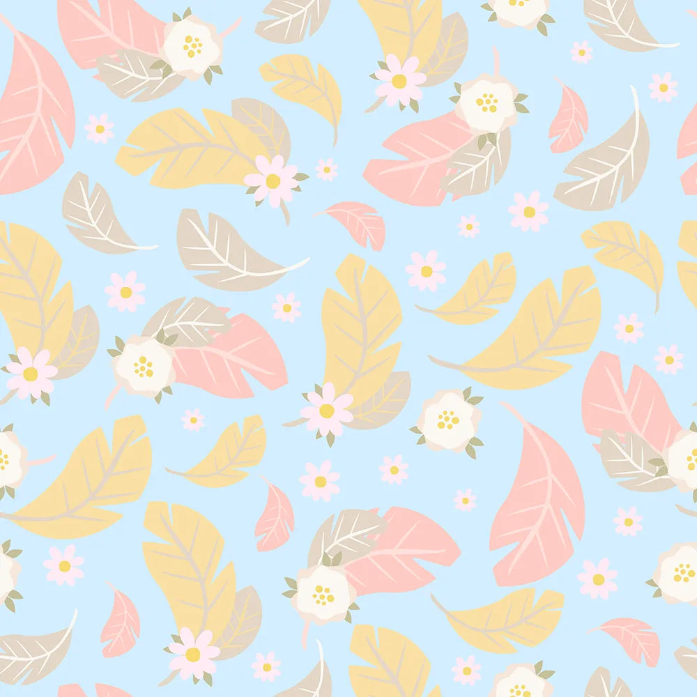 Where Sunshine Feathers Float Beneath Blue Skies