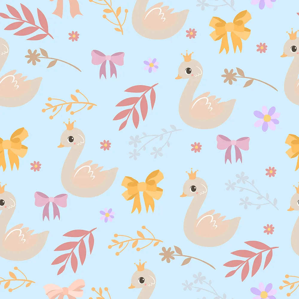 Where Graceful Swans Gently Glide