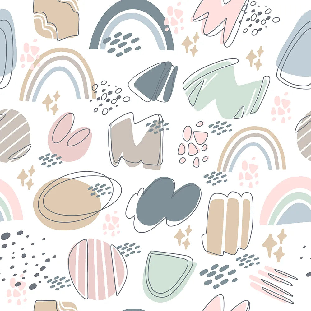 Where Playful Scribbles Meet Sweet Rainbows