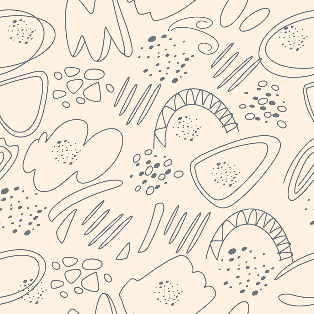 Where Playful Scribbles and Petal Shapes Come to Life