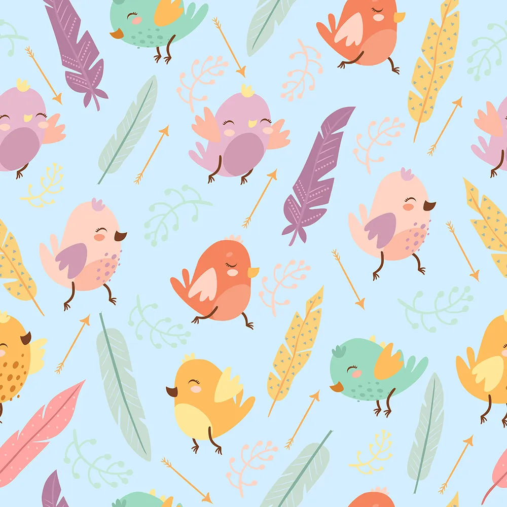 Where Happy Little Birds Take Wing