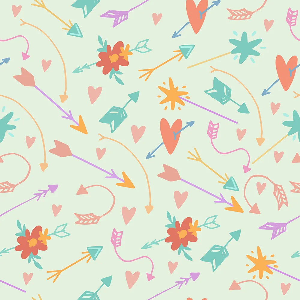 Where Pastel Love Grows with Every Arrow