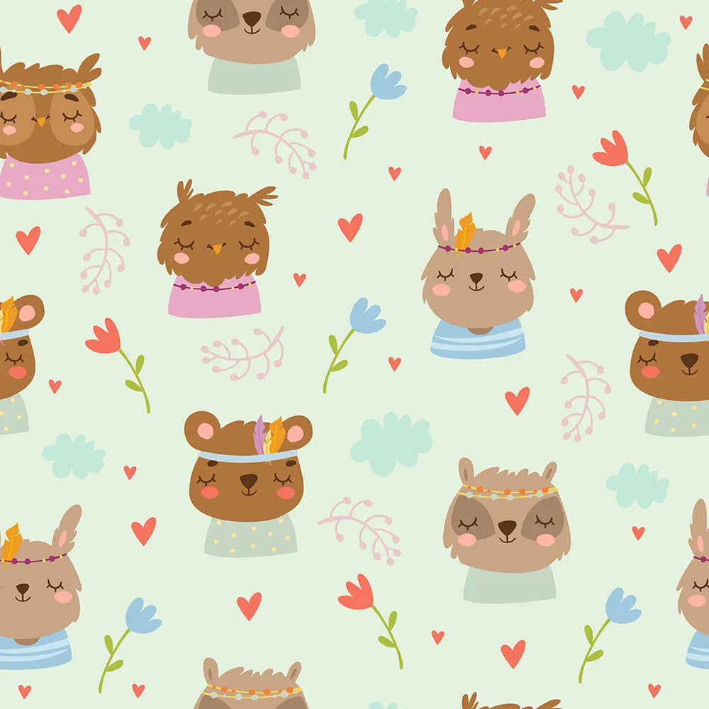 Where Little Woodland Friends Doze