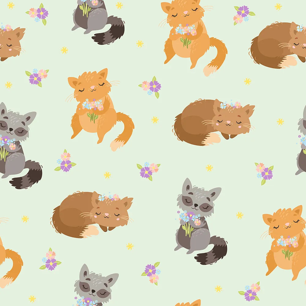 Where Sleepy Friends Wear Flower Crowns