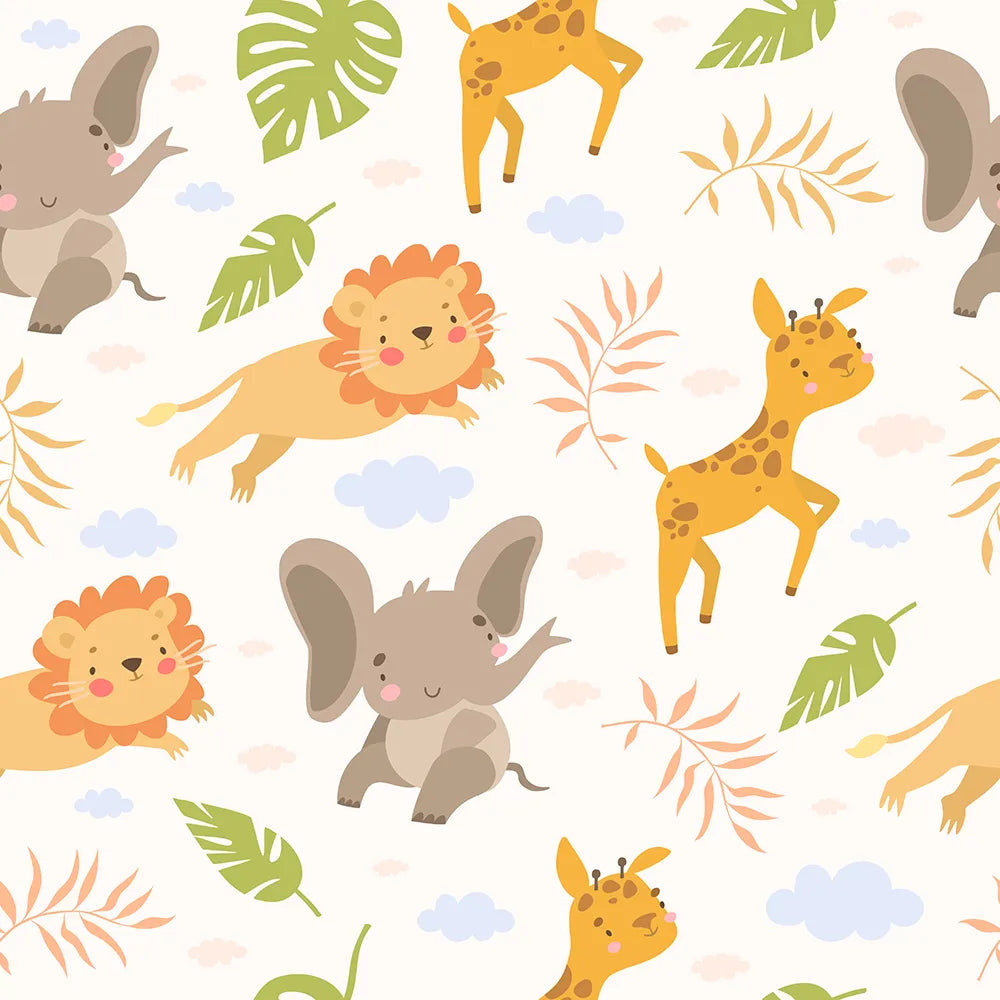 Where Jungle Friends Meet Cloudy Daydreams