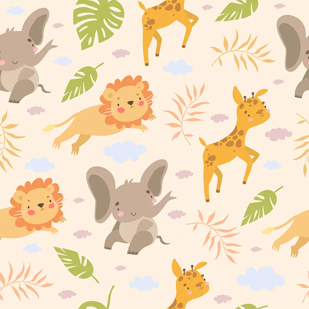 Where Jungle Friends Meet Cloudy Daydreams