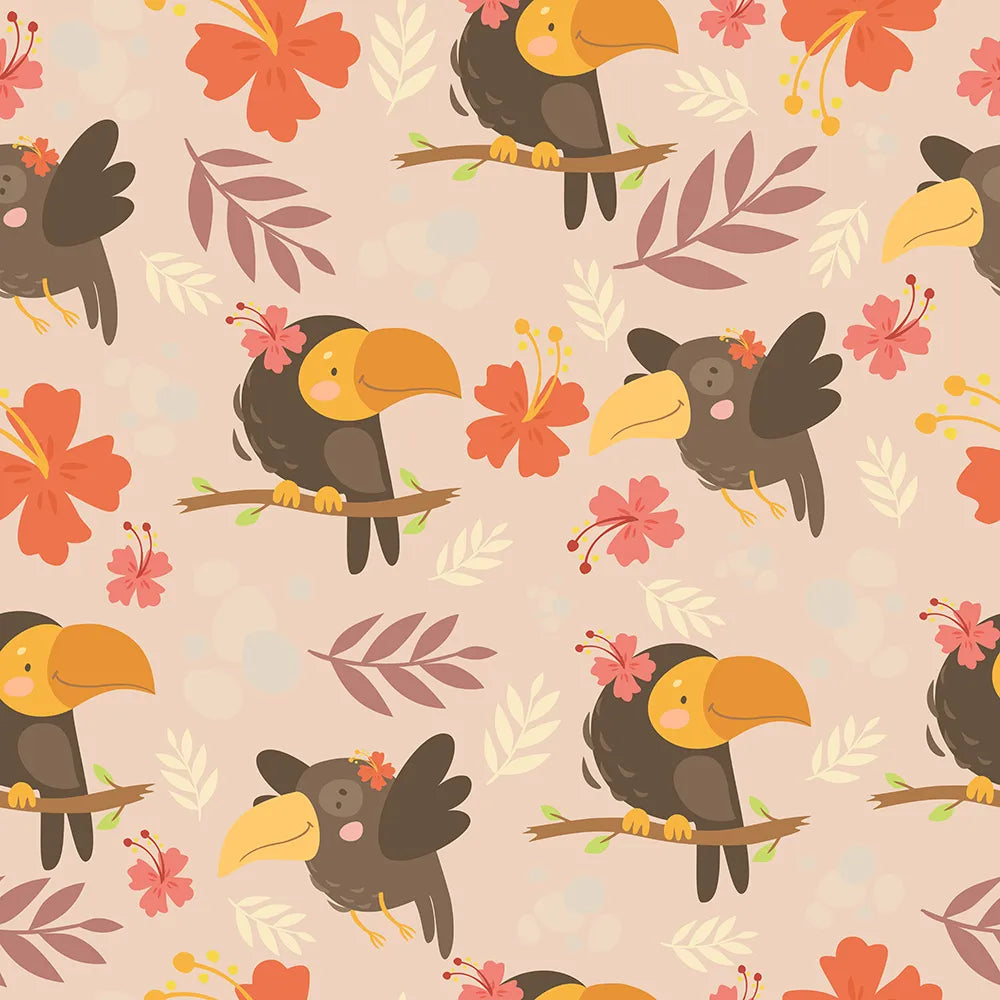 Where Petals Fall and Beaks Giggle