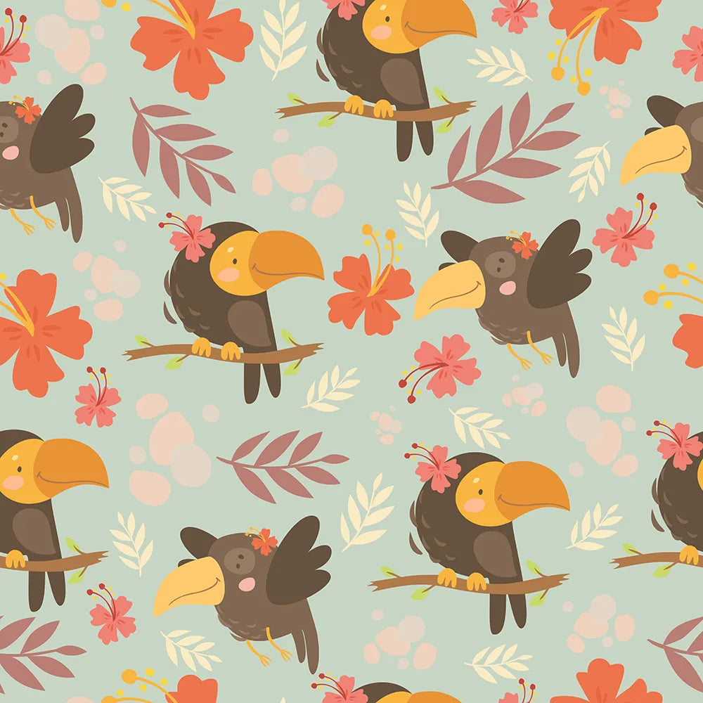 Where Petals Fall and Beaks Giggle