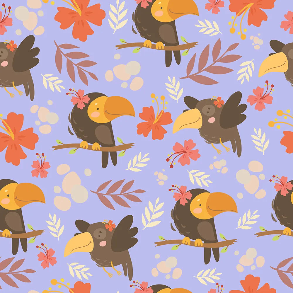 Where Petals Fall and Beaks Giggle
