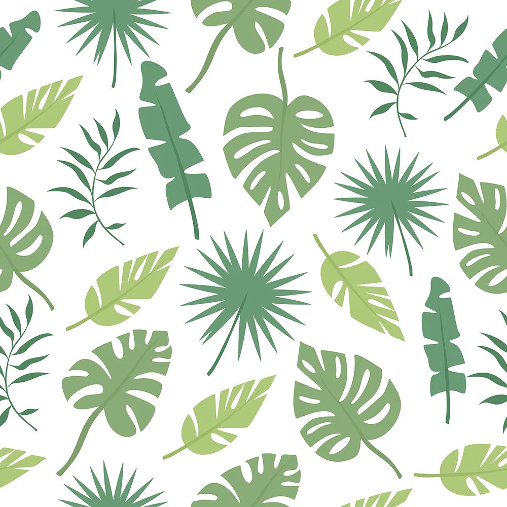 Where Fresh Leaves Dance on a Clean Canvas