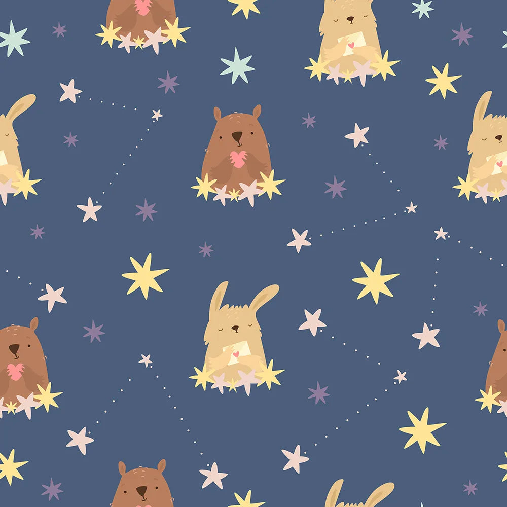 Where Woodland Friends Gaze at the Stars