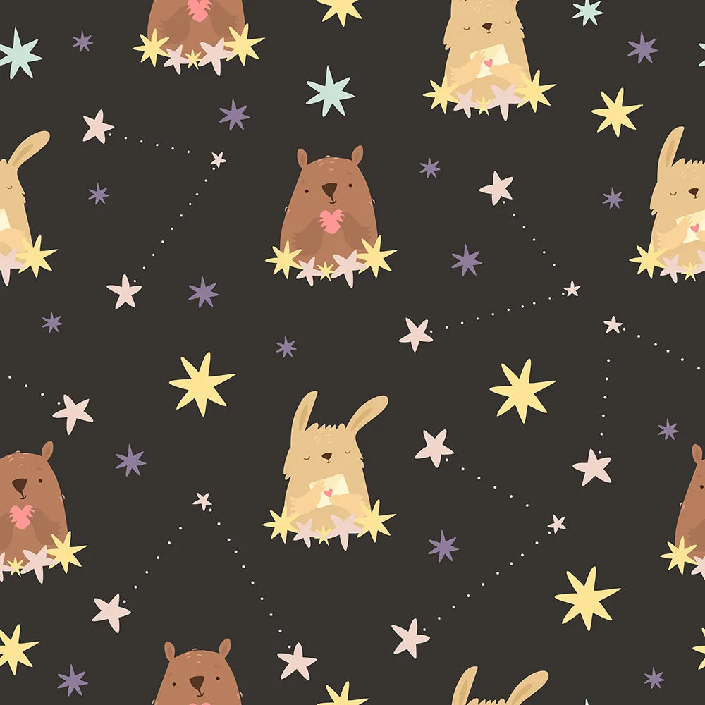 Where Woodland Friends Gaze at the Stars
