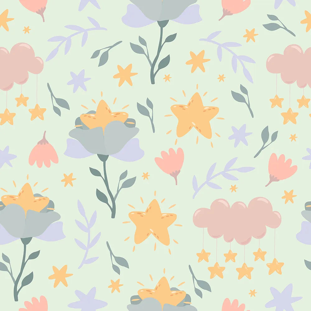 Where Stars Shine from Blooms and Clouds Whisper Lullabies