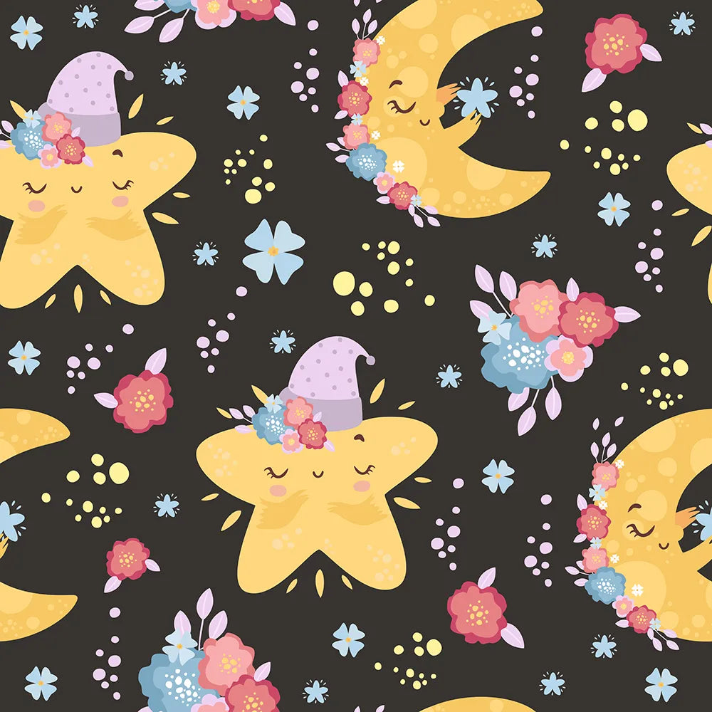 Where Bedtime Blossoms Sparkle in the Dark