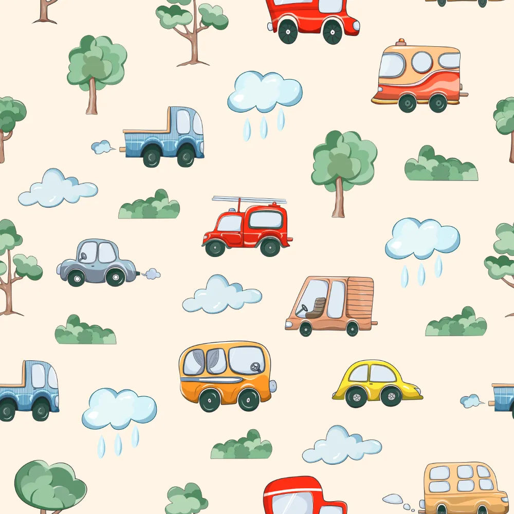 Where Little Cars Explore the Forest