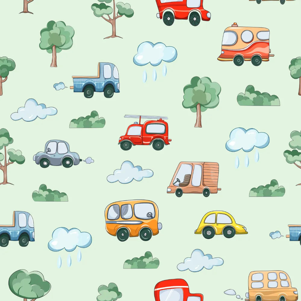 Where Little Cars Explore the Forest