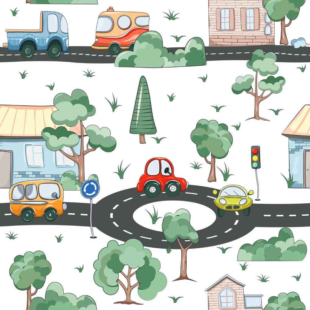 Where Stoplights Blink and Tiny Cars Explore