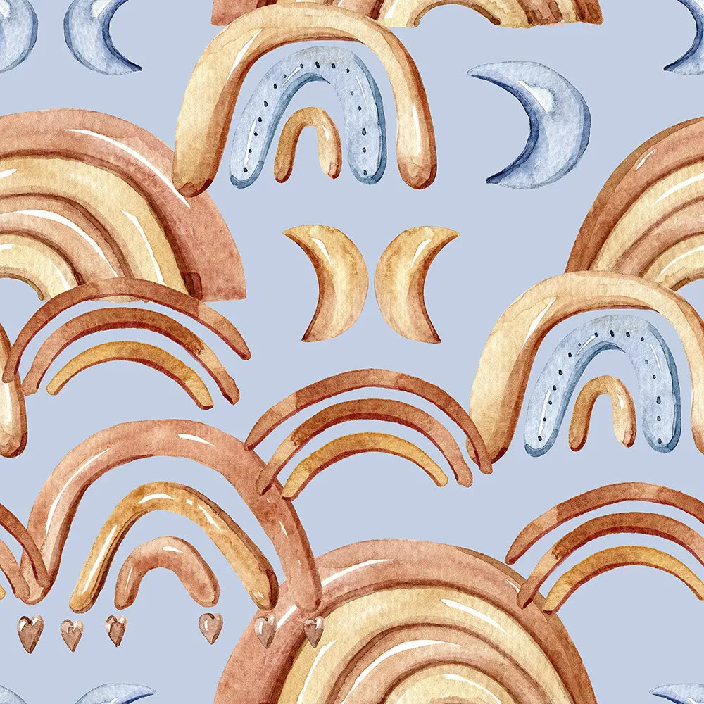 Where Boho Rainbows Meet the Night Sky